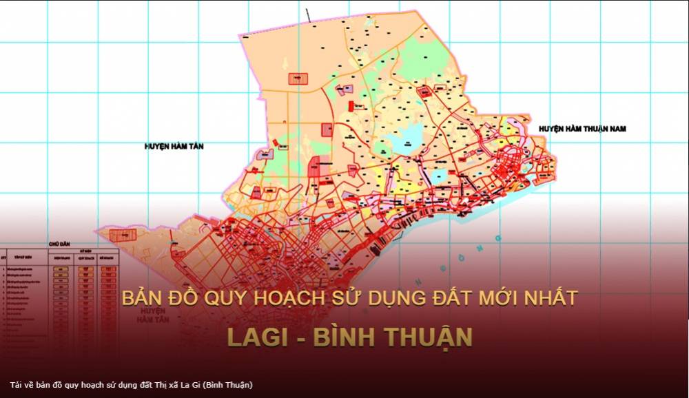 Quy hoạch sử dụng đất La Gi là một trong những dự án đầu tư đặc biệt được quan tâm tại Bình Thuận. Với việc tập trung phát triển khu du lịch và đồng thời bảo vệ môi trường, La Gi sẽ trở thành điểm đến lý tưởng cho những ai yêu thích khám phá vẻ đẹp tự nhiên của Việt Nam. Xem bức ảnh liên quan để cập nhật những thông tin mới nhất về dự án quan trọng này.