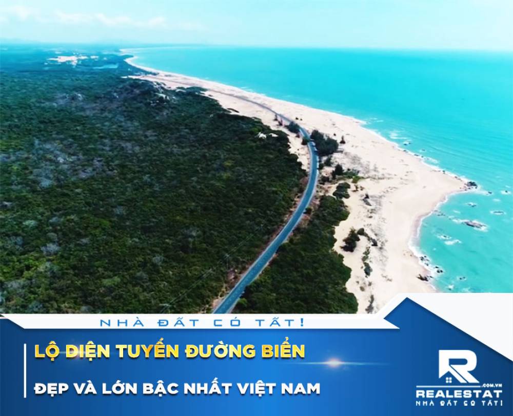 Lộ diện tuyến đường biển đẹp và lớn bậc nhất Việt Nam