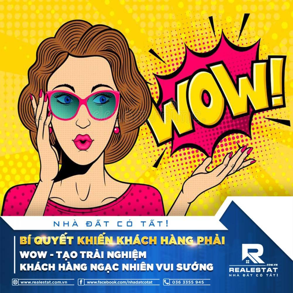 BÍ QUYẾT KHIẾN KHÁCH HÀNG PHẢI WOW - TẠO TRẢI NGHIỆM KHÁCH HÀNG NGẠC NHIÊN VUI SƯỚNG