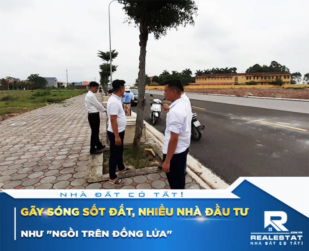 Gãy sóng sốt đất, nhiều nhà đầu tư BĐS như "ngồi trên đống lửa"