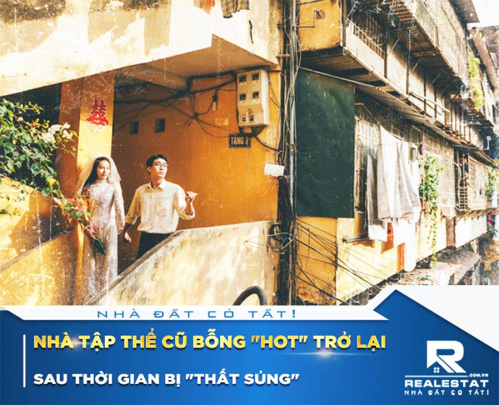 Nhà tập thể cũ bỗng "hot" trở lại sau thời gian bị "thất sủng"