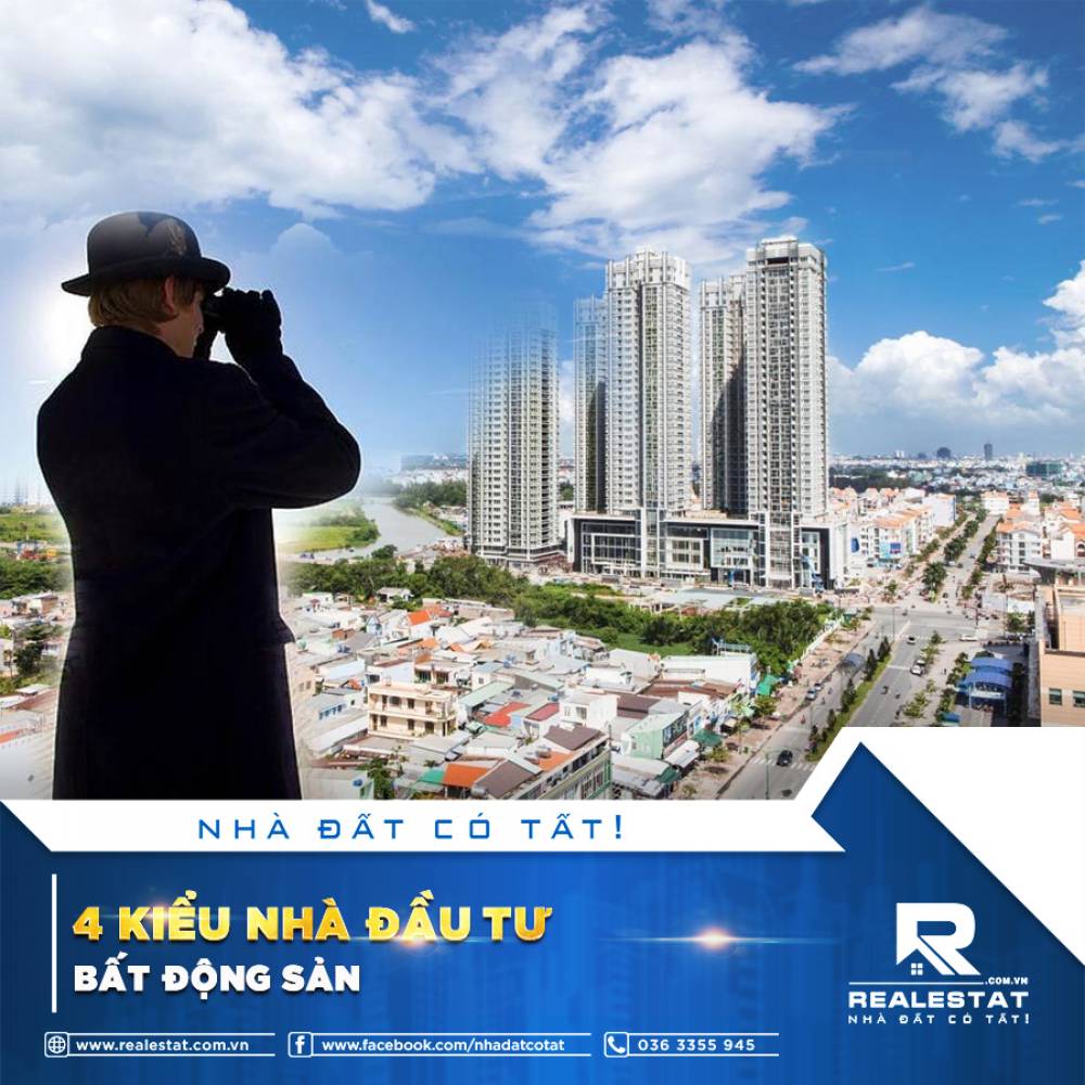4 KIỂU NHÀ ĐẦU TƯ BẤT ĐỘNG SẢN