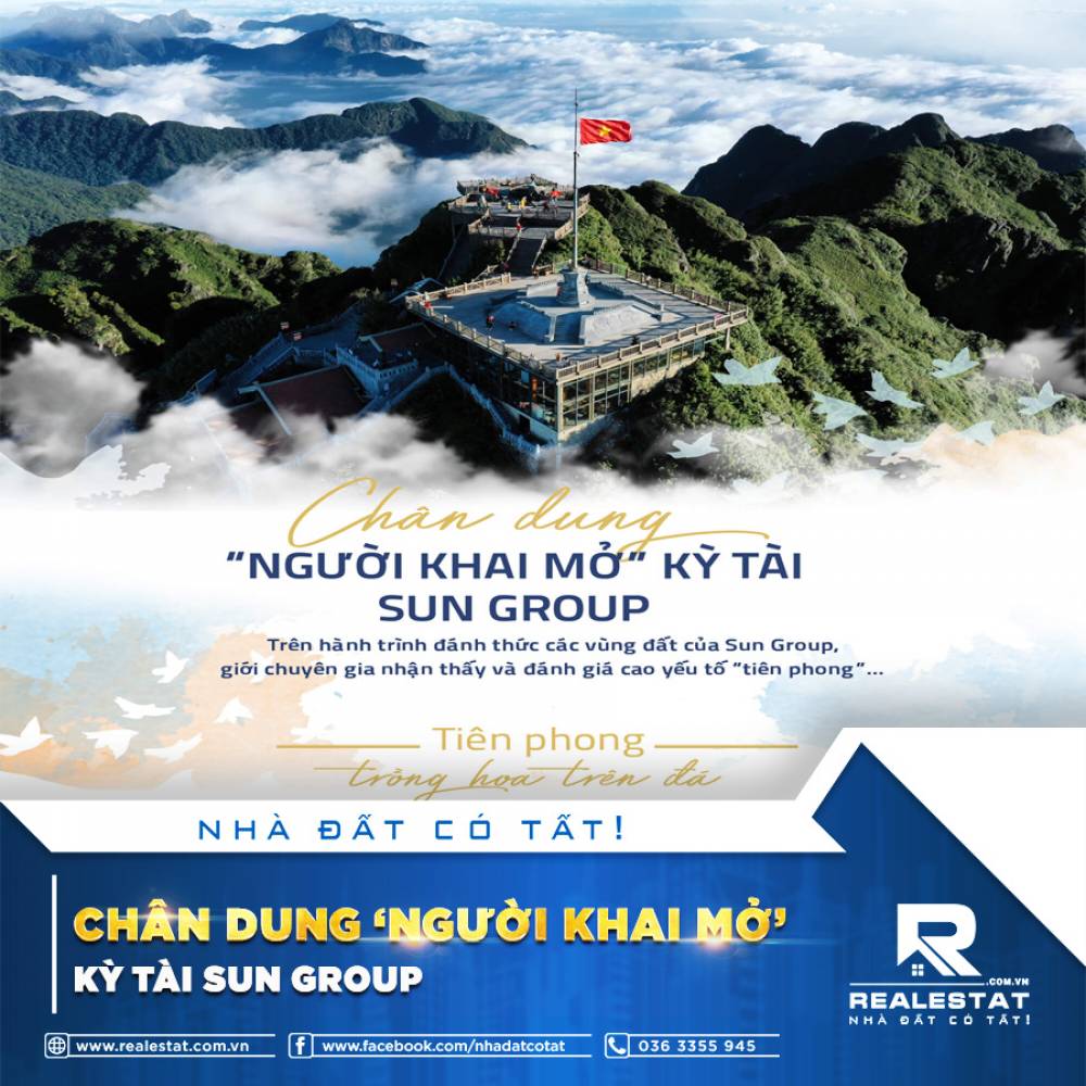 CHÂN DUNG NGƯỜI KHAI MỞ KỲ TÀI SUN GROUP
