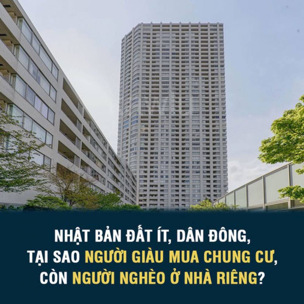 Nhật Bản đất ít, dân đông, tại sao người nghèo lại có thể ở trong những ngôi nhà riêng?