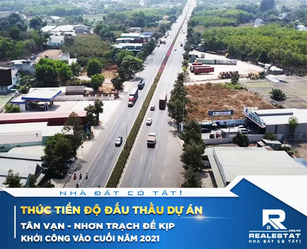Thúc tiến độ đấu thầu dự án Tân Vạn - Nhơn Trạch để kịp khởi công vào cuối năm 2021