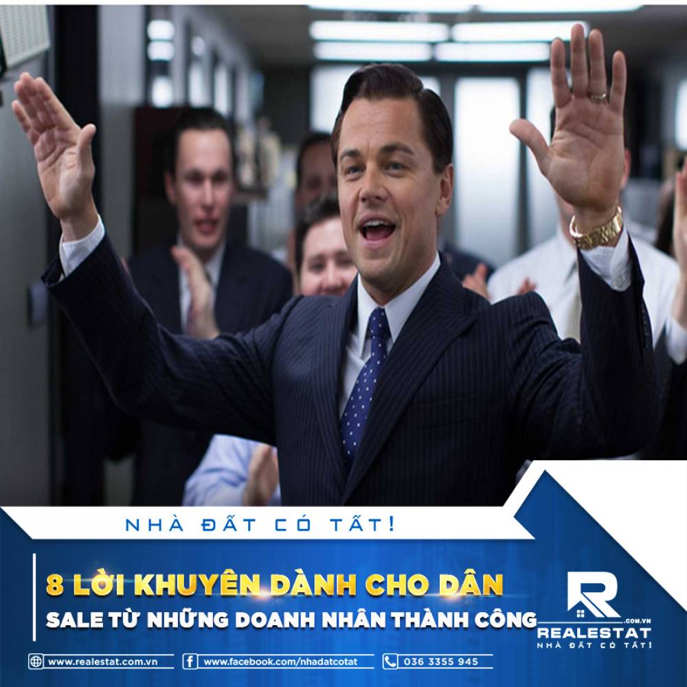 8 LỜI KHUYÊN DÀNH CHO DÂN SALE TỪ NHỮNG DOANH NHÂN THÀNH CÔNG