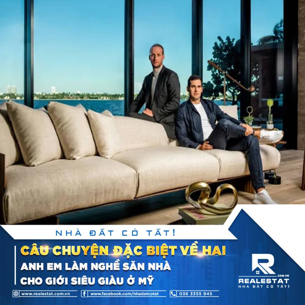 CÂU CHUYỆN ĐẶC BIỆT VỀ HAI ANH EM LÀM NGHỀ SĂN NHÀ CHO GIỚI SIÊU GIÀU Ở MỸ