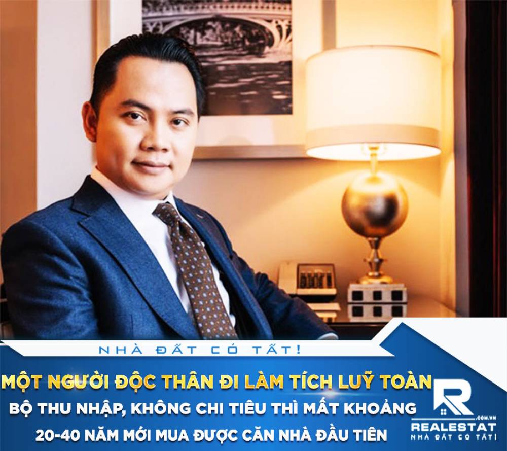 Một Người Độc Thân Đi Làm Tích Luỹ Toàn Bộ Thu Nhập, Không Chi Tiêu Thì Mất Khoảng 20-40 Năm Mới Mua Được Căn Nhà Đầu Tiên