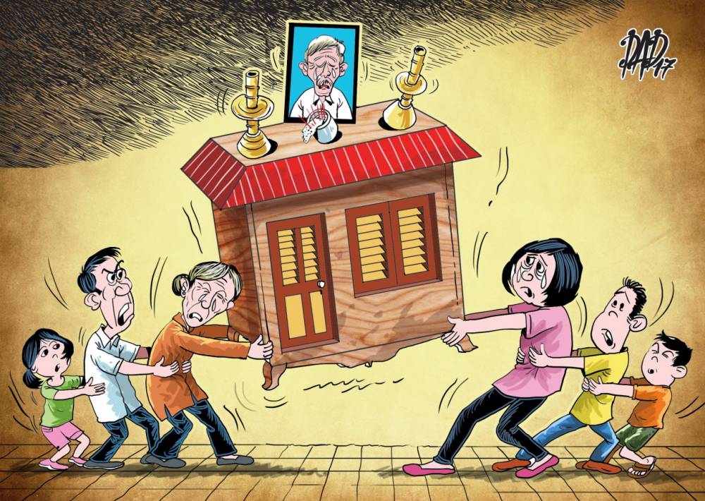 Nỗi đau mang tên 'thừa kế'