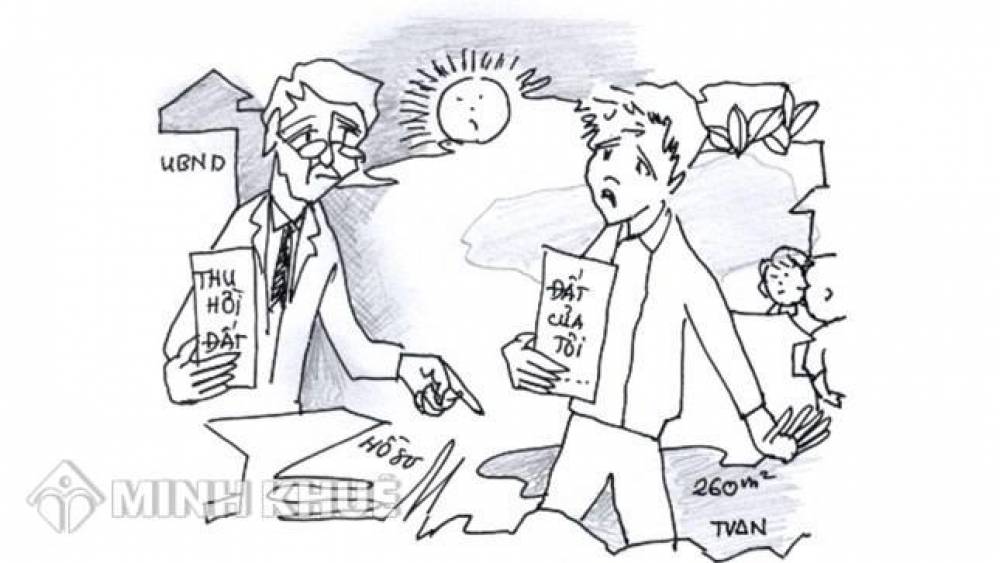 Đang khiếu nại, có dừng quyết định cưỡng chế đất?