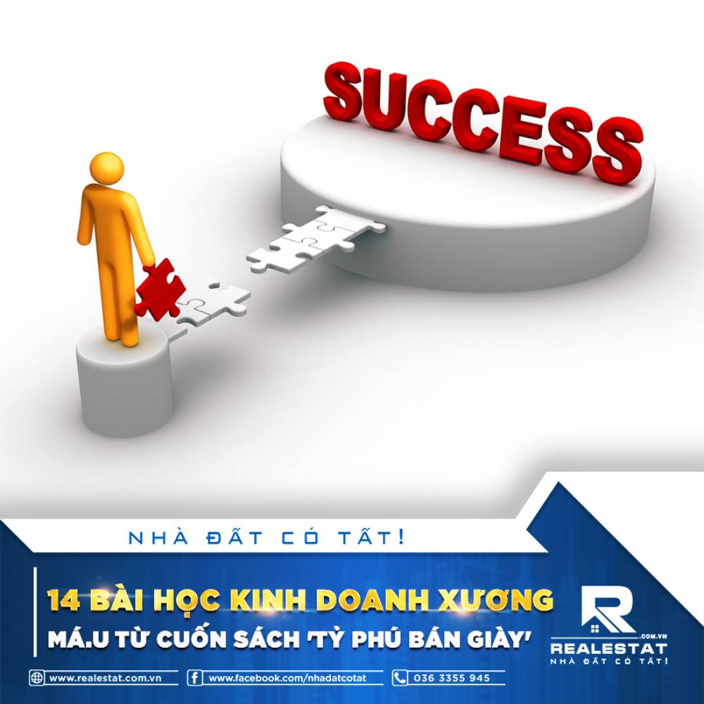 14 BÀI HỌC KINH DOANH XƯƠNG MÁ.U TỪ CUỐN SÁCH "TỶ PHÚ BÁN GIÀY"