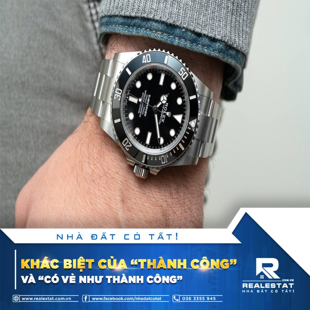 KHÁC BIỆT CỦA "THÀNH CÔNG" VÀ "CÓ VẺ NHƯ THÀNH CÔNG"