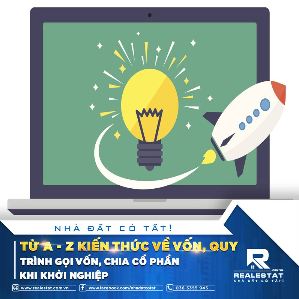 TỪ A - Z KIẾN THỨC VỀ VỐN, QUY TRÌNH GỌI VỐN, CHIA CỔ PHẦN KHI KHỞI NGHIỆP