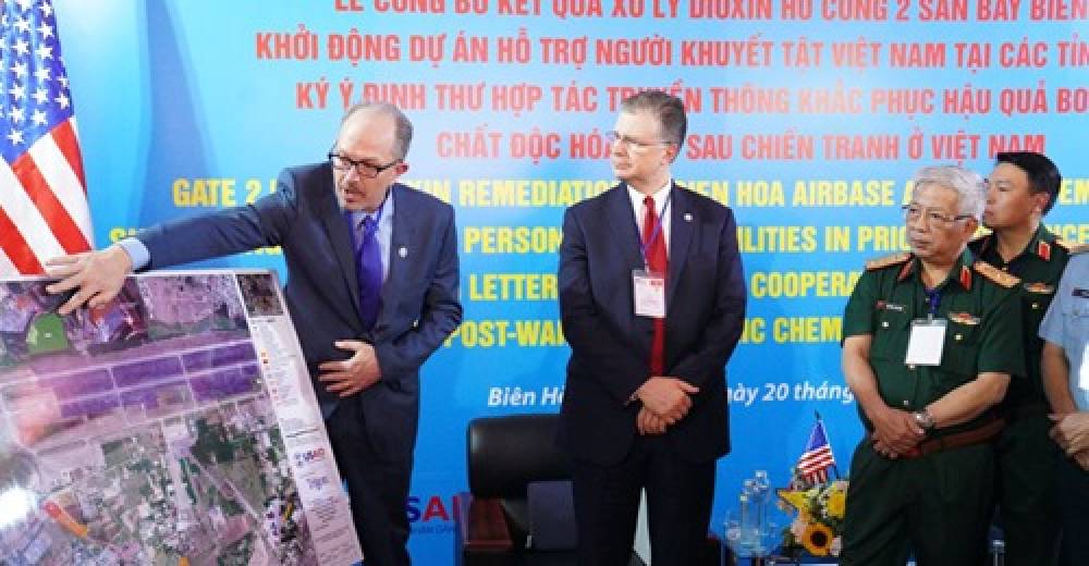Mỹ Giúp Việt Nam Hoàn Tất Giai Đoạn 1 Làm Sạch Dioxin Ở "Điểm Nóng" Lớn Nhất