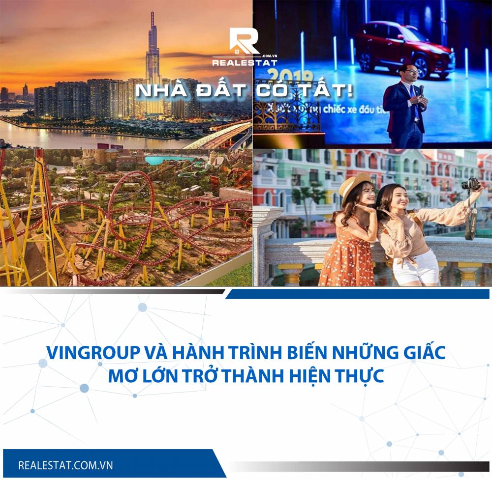 VINGROUP VÀ HÀNH TRÌNH BIẾN NHỮNG GIẤC MƠ LỚN TRỞ THÀNH HIỆN THỰC