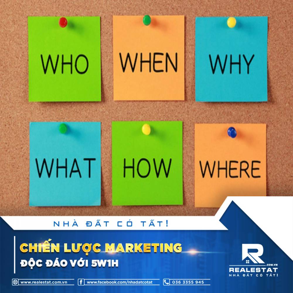 CHIẾN LƯỢC MARKETING ĐỘC ĐÁO VỚI 5W1H