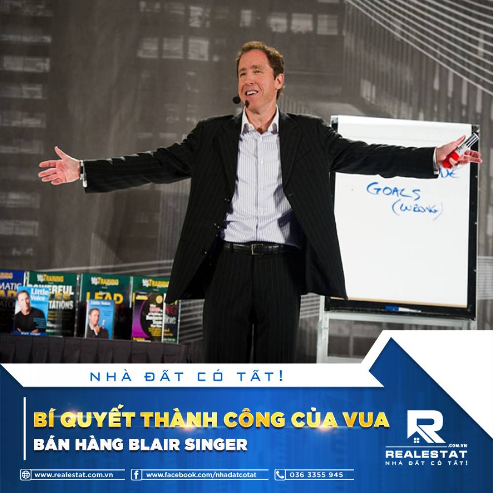 BÍ QUYẾT THÀNH CÔNG CỦA VUA BÁN HÀNG BLAIR SINGER