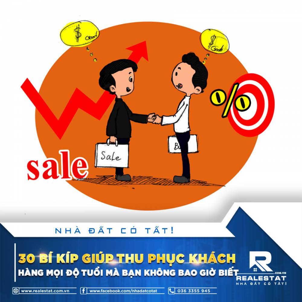 30 BÍ KÍP GIÚP THU PHỤC KHÁCH HÀNG MỌI ĐỘ TUỔI MÀ BẠN KHÔNG BAO GIỜ BIẾT