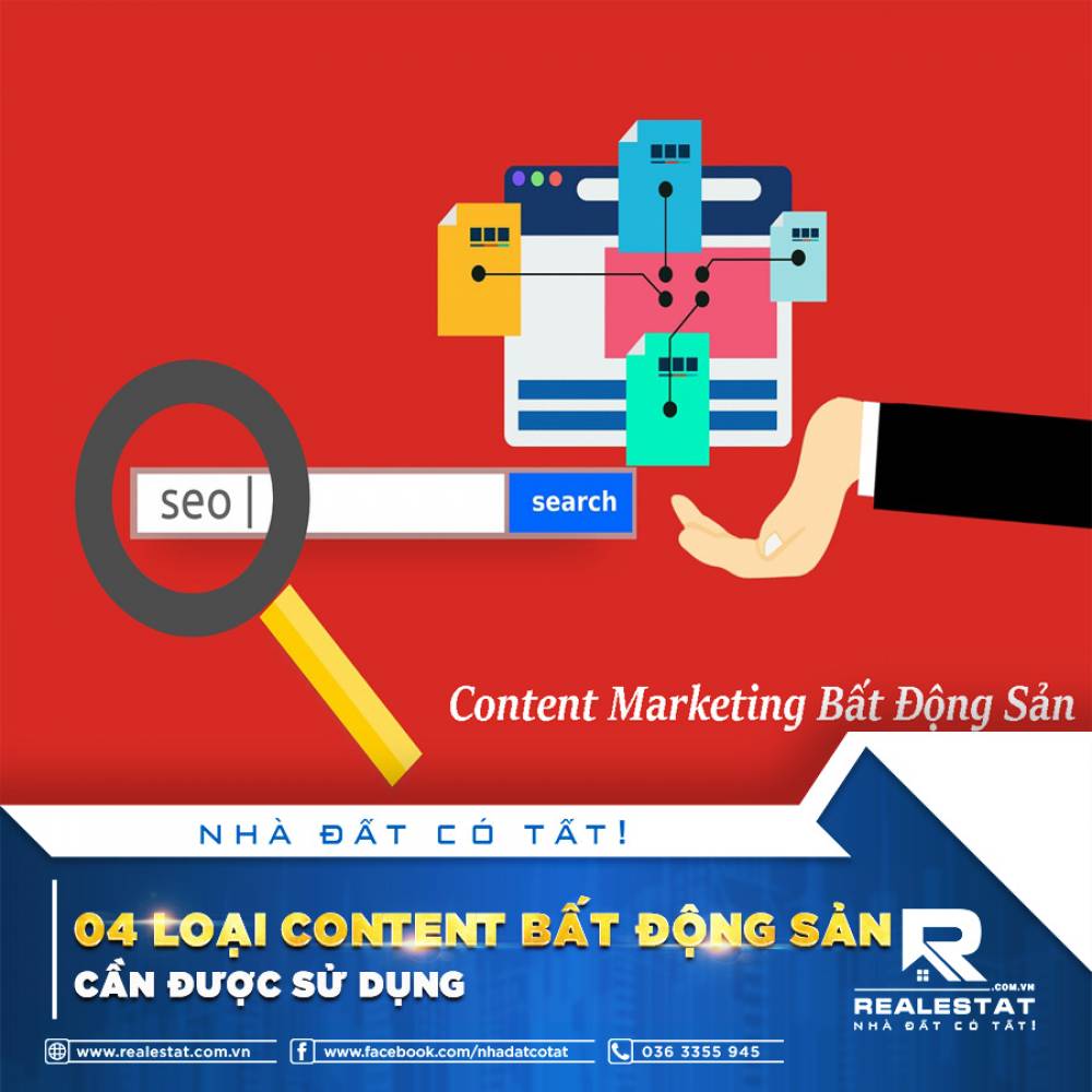 04 LOẠI CONTENT BẤT ĐỘNG SẢN CẦN ĐƯỢC SỬ DỤNG