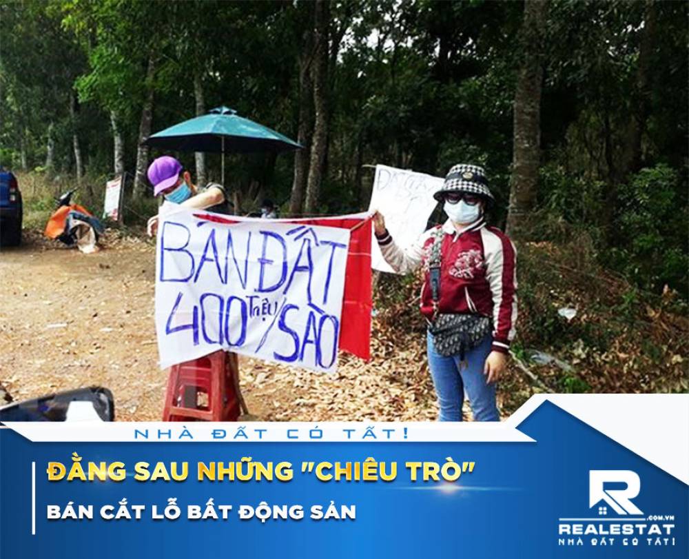 Đằng sau những "chiêu trò" bán cắt lỗ bất động sản