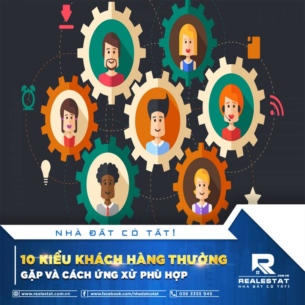 10 KIỂU KHÁCH HÀNG THƯỜNG GẶP VÀ CÁCH ỨNG XỬ PHÙ HỢP