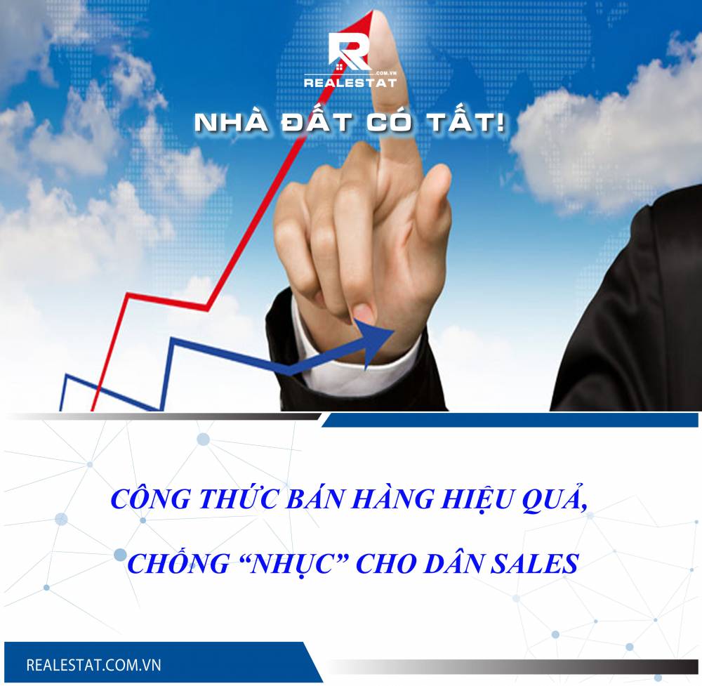 CÔNG THỨC BÁN HÀNG HIỆU QUẢ, CHỐNG “NHỤC” CHO DÂN SALES