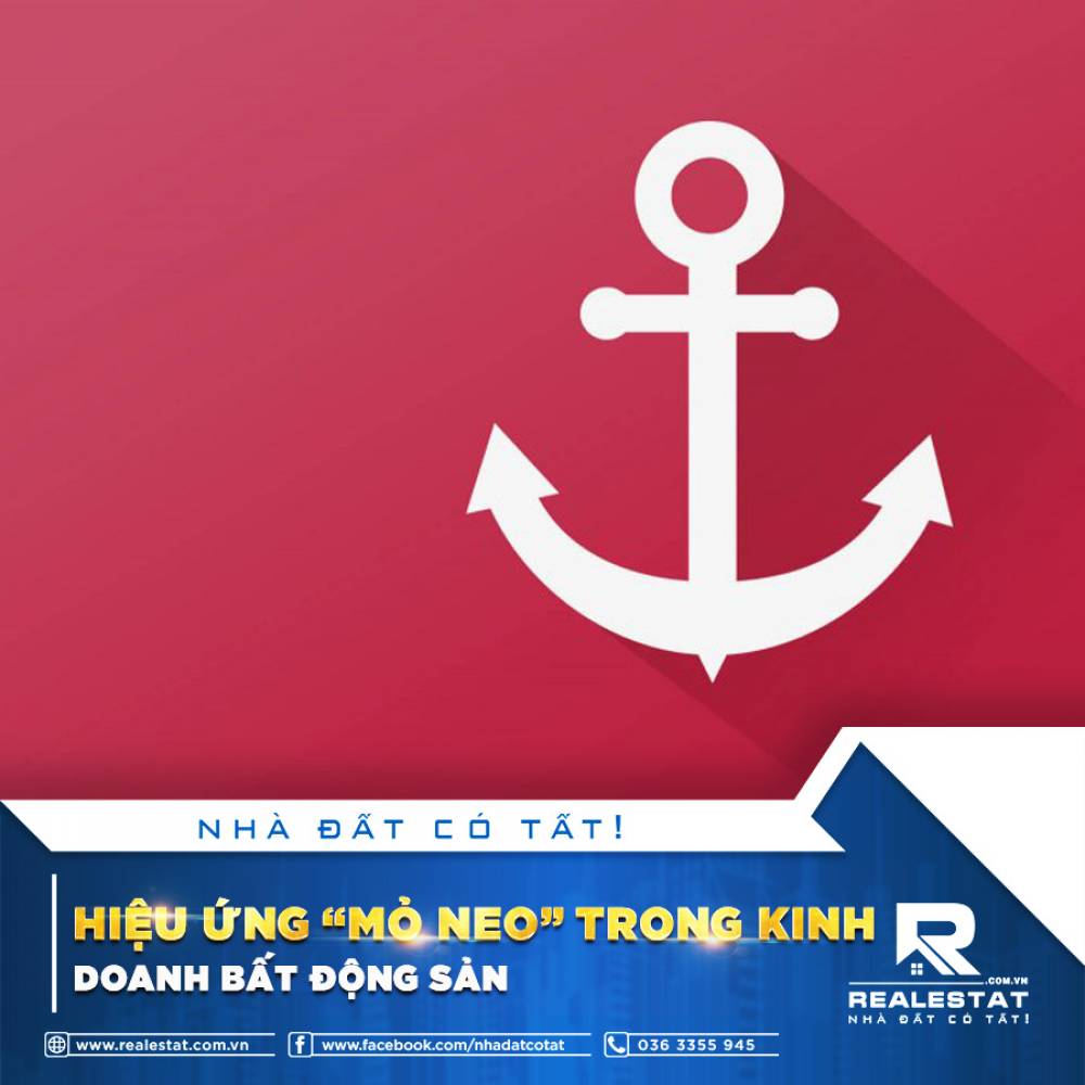 HIỆU ỨNG “MỎ NEO” TRONG KINH DOANH BẤT ĐỘNG SẢN