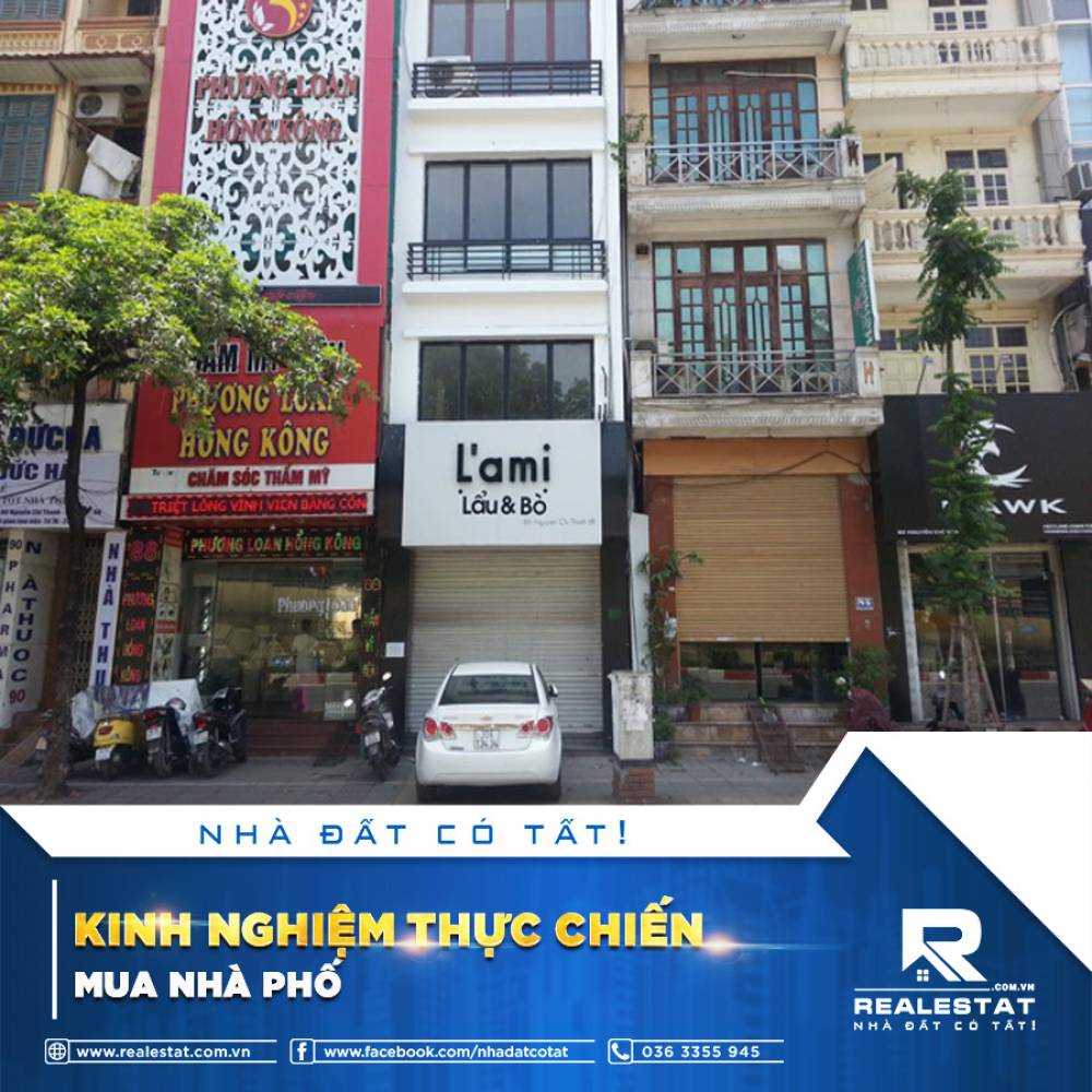 KINH NGHIỆM THỰC CHIẾN MUA NHÀ PHỐ
