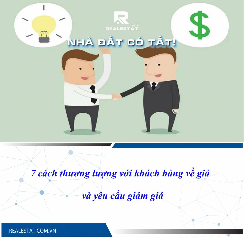 7 cách thương lượng với khách hàng về giá và yêu cầu giảm giá