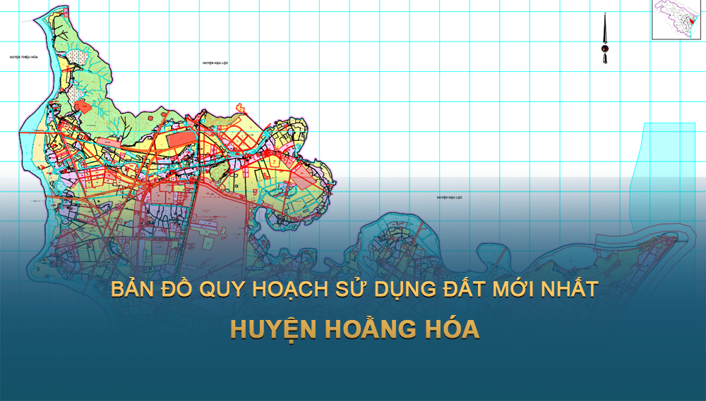 Bản đồ quy hoạch sử dụng đất huyện Hoằng Hóa 2030