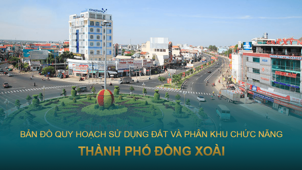 Quy hoạch sử dụng đất và phân khu chức năng Thành phố Đồng Xoài - Tỉnh Bình Phước 2040