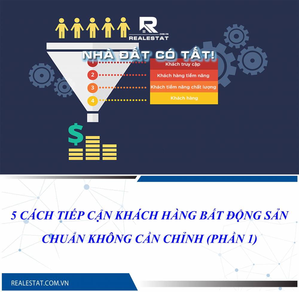 5 cách tiếp cận khách hàng bất động sản chuẩn không cần chỉnh (Phần 1)