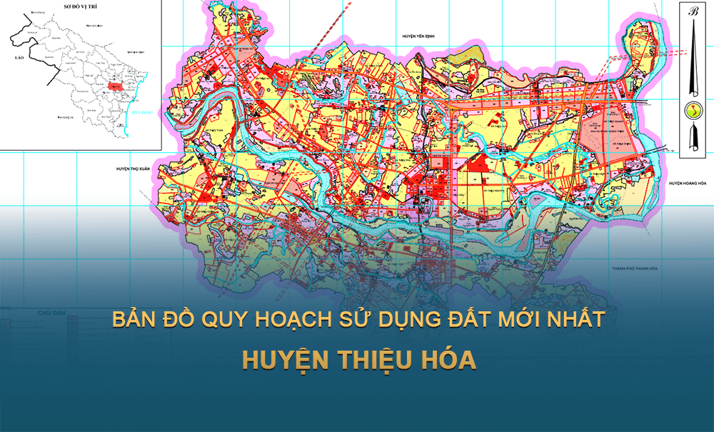 Bản đồ quy hoạch huyện Thiệu Hóa (Thanh Hóa) 2030