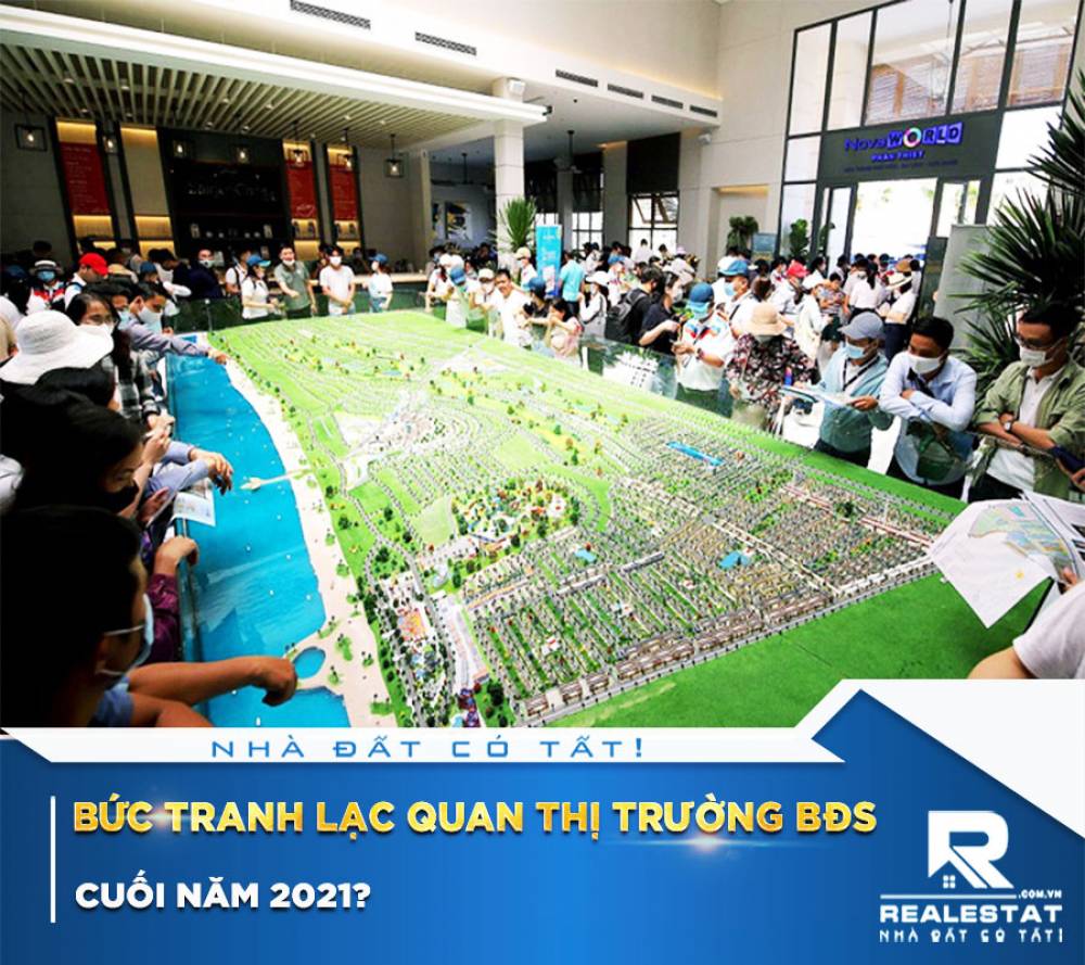 Bức tranh lạc quan thị trường BĐS cuối năm 2021?
