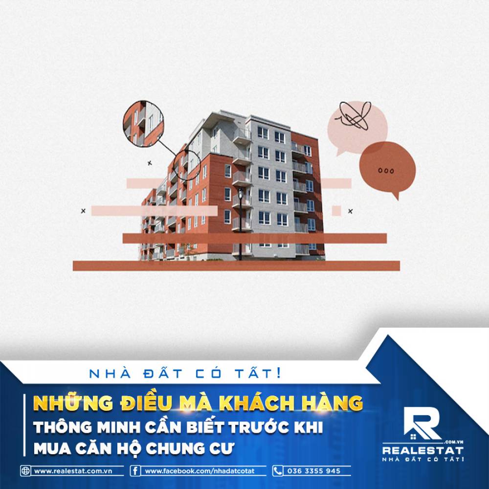 NHỮNG ĐIỀU MÀ KHÁCH HÀNG THÔNG MINH CẦN BIẾT TRƯỚC KHI MUA CĂN HỘ CHUNG CƯ