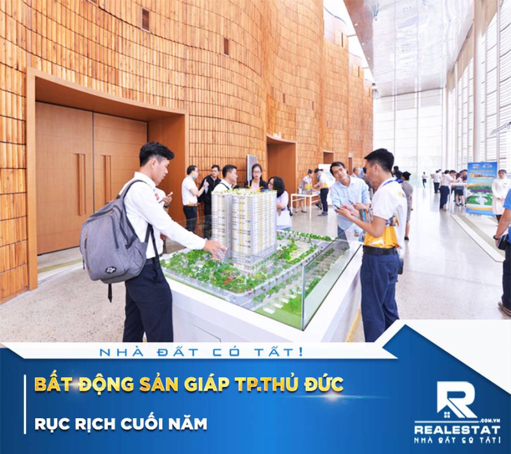 Bất động sản giáp Tp.Thủ Đức rục rịch cuối năm
