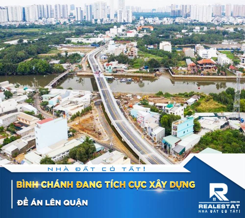Bình Chánh đang tích cực xây dựng đề án lên quận