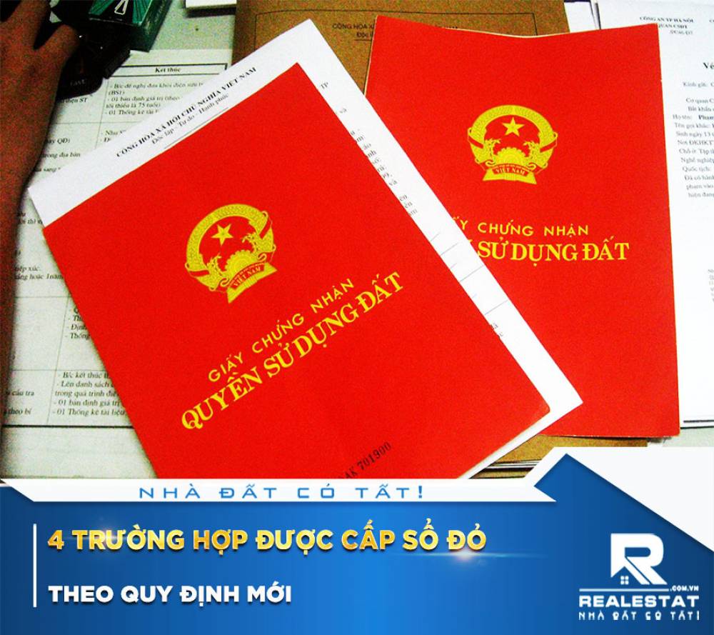 Tìm Hiểu 4 Trường Hợp Được Cấp Sổ Đỏ Theo Quy Định Mới