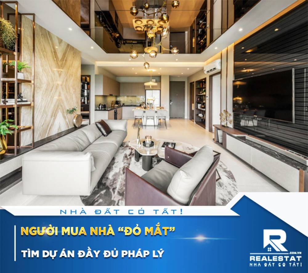 Người mua nhà “đỏ mắt” tìm dự án đầy đủ pháp lý