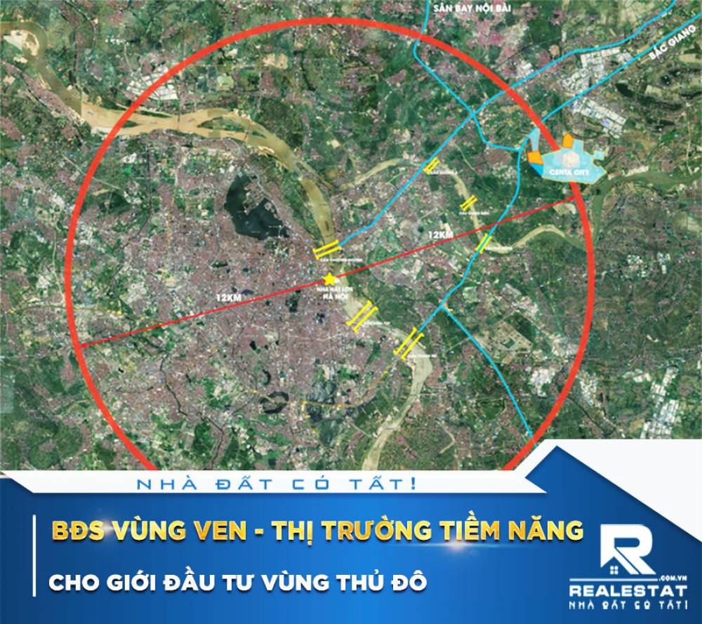 BĐS vùng ven - Thị trường tiềm năng cho giới đầu tư Vùng Thủ đô