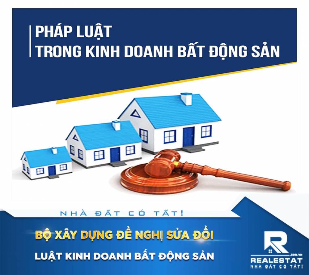 Bộ Xây dựng đề nghị sửa đổi Luật Kinh doanh bất động sản