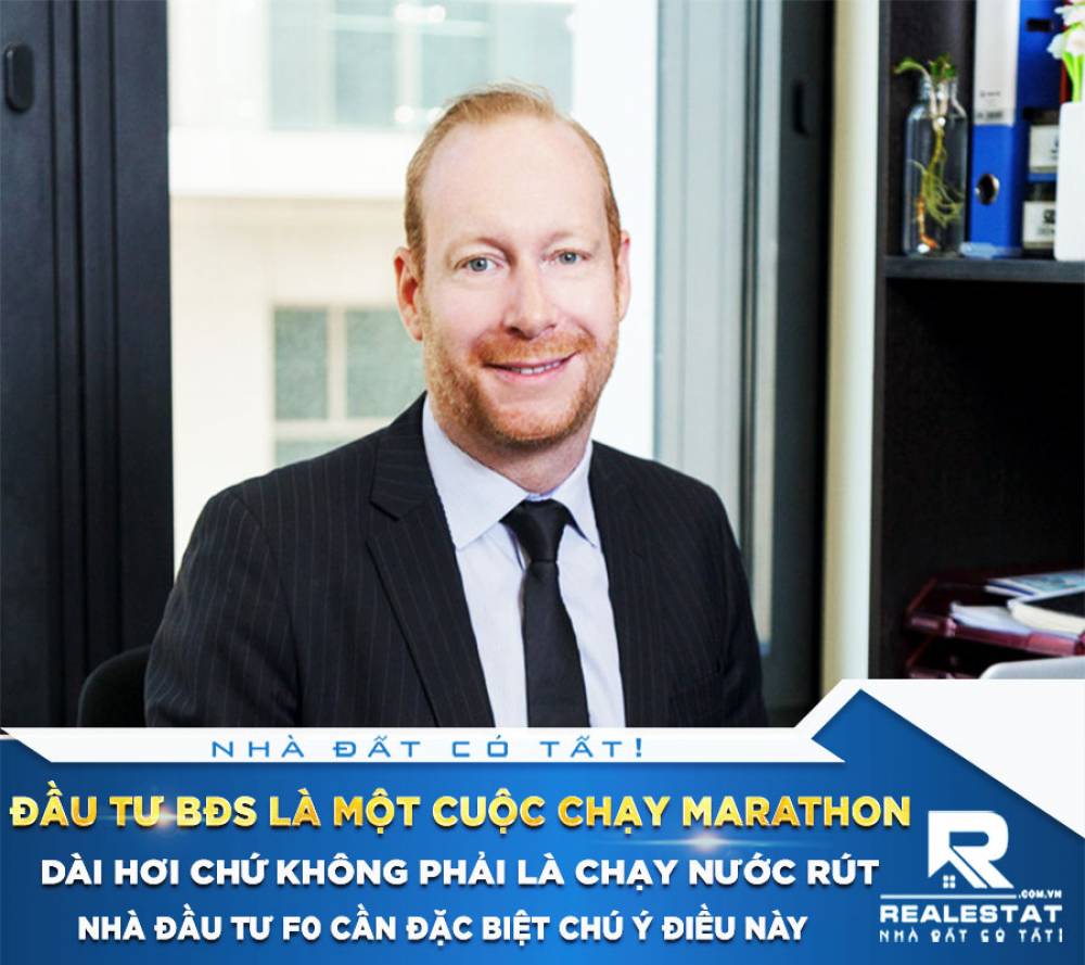 Chuyên gia Colliers: Đầu tư BĐS là một cuộc chạy marathon dài hơi chứ không phải là chạy nước rút, nhà đầu tư F0 cần đặc biệt chú ý điều này