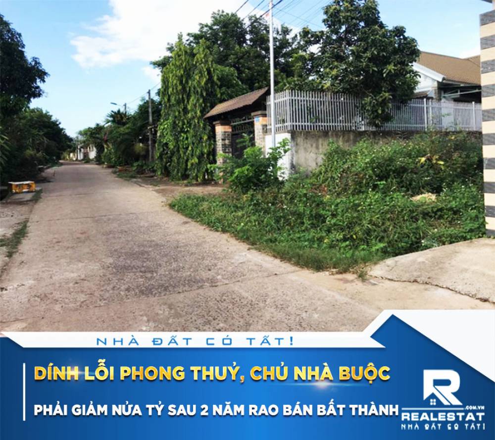 Dính lỗi phong thuỷ, chủ nhà buộc phải giảm nửa tỷ sau 2 năm rao bán bất thành