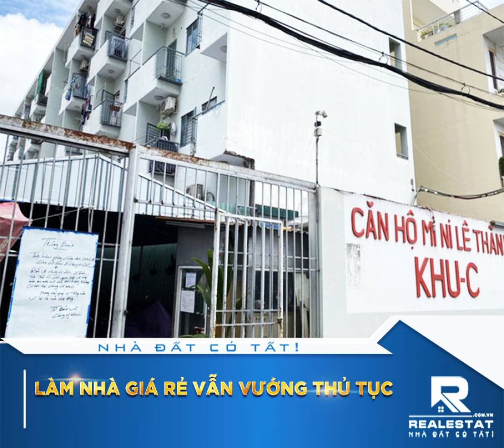 Làm nhà giá rẻ vẫn vướng thủ tục