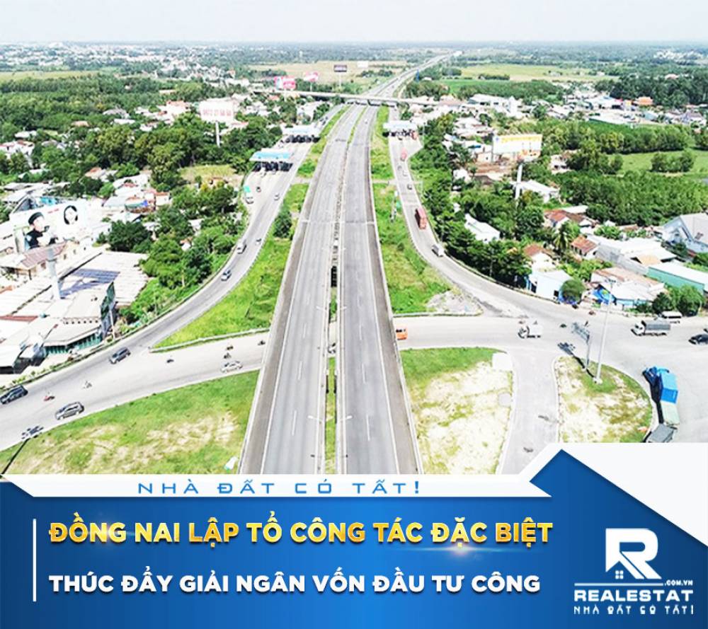 Lập tổ công tác đặc biệt thúc đẩy giải ngân vốn đầu tư công tại Đồng Nai