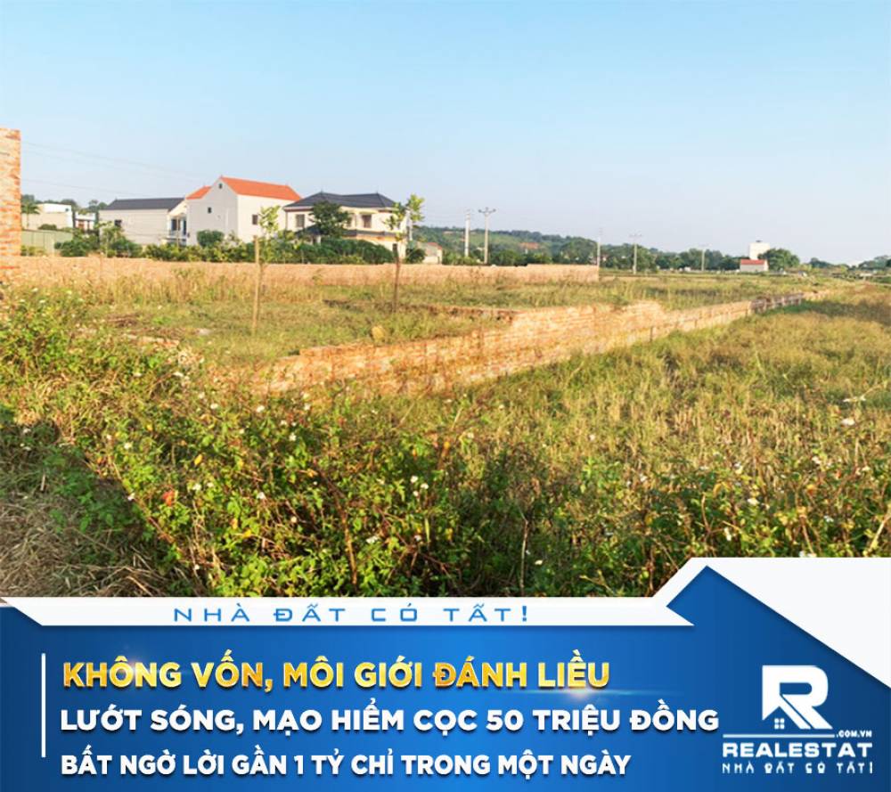 Không vốn, môi giới đánh liều lướt sóng, mạo hiểm cọc 50 triệu đồng bất ngờ lời gần 1 tỷ chỉ trong một ngày