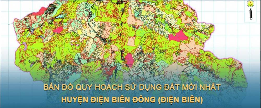 Bản đồ quy hoạch sử dụng đất huyện Điện Biên Đông (Điện Biên) đến năm 2030