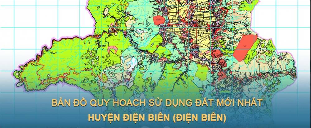 Bản đồ quy hoạch sử dụng đất huyện Điện Biên (Điện Biên) đến năm 2030