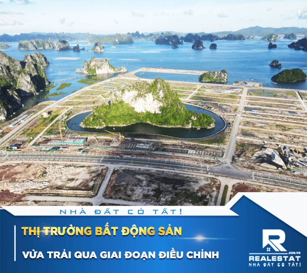 Thị trường bất động sản vừa trải qua giai đoạn điều chỉnh