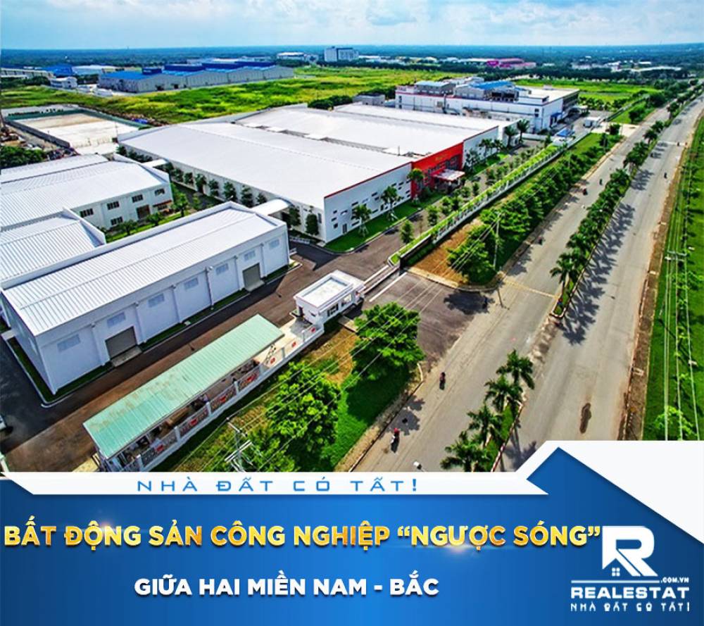 Bất động sản công nghiệp “ngược sóng” giữa hai miền Nam - Bắc